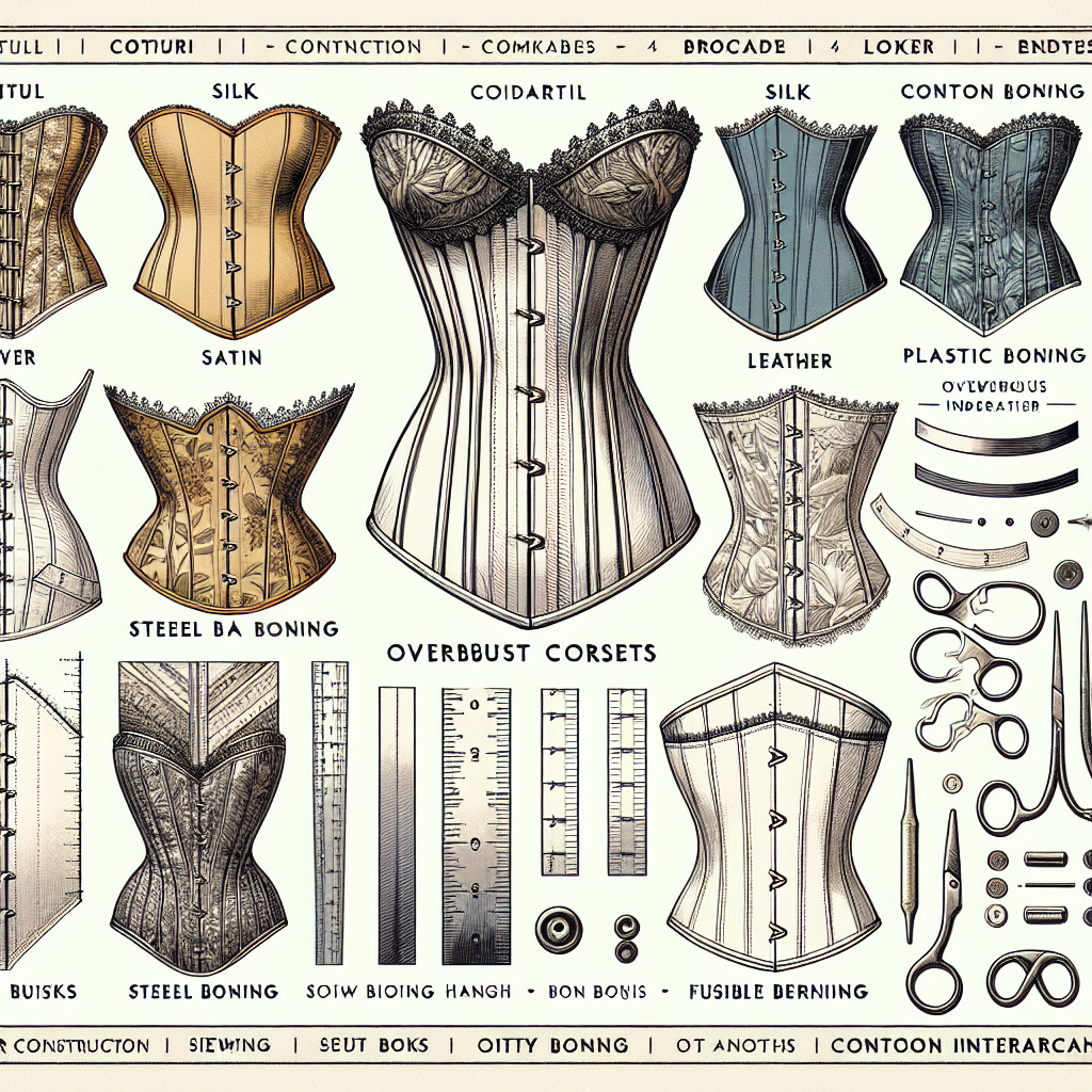 The Art of Crafting Overbust Corsets: Materials and Techniques | JAMSHAPE