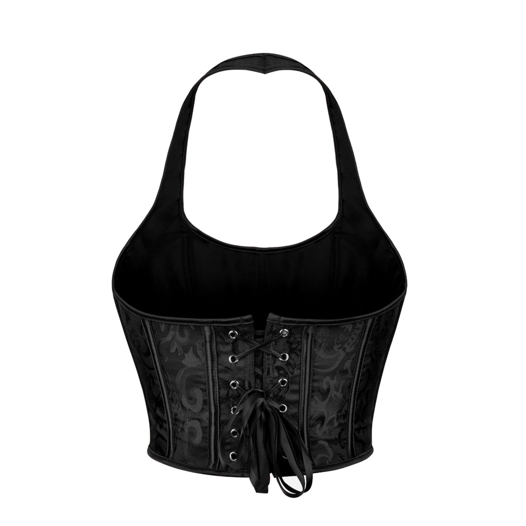 Sexy Jacquard Overbust Corset | JAMSHAPE