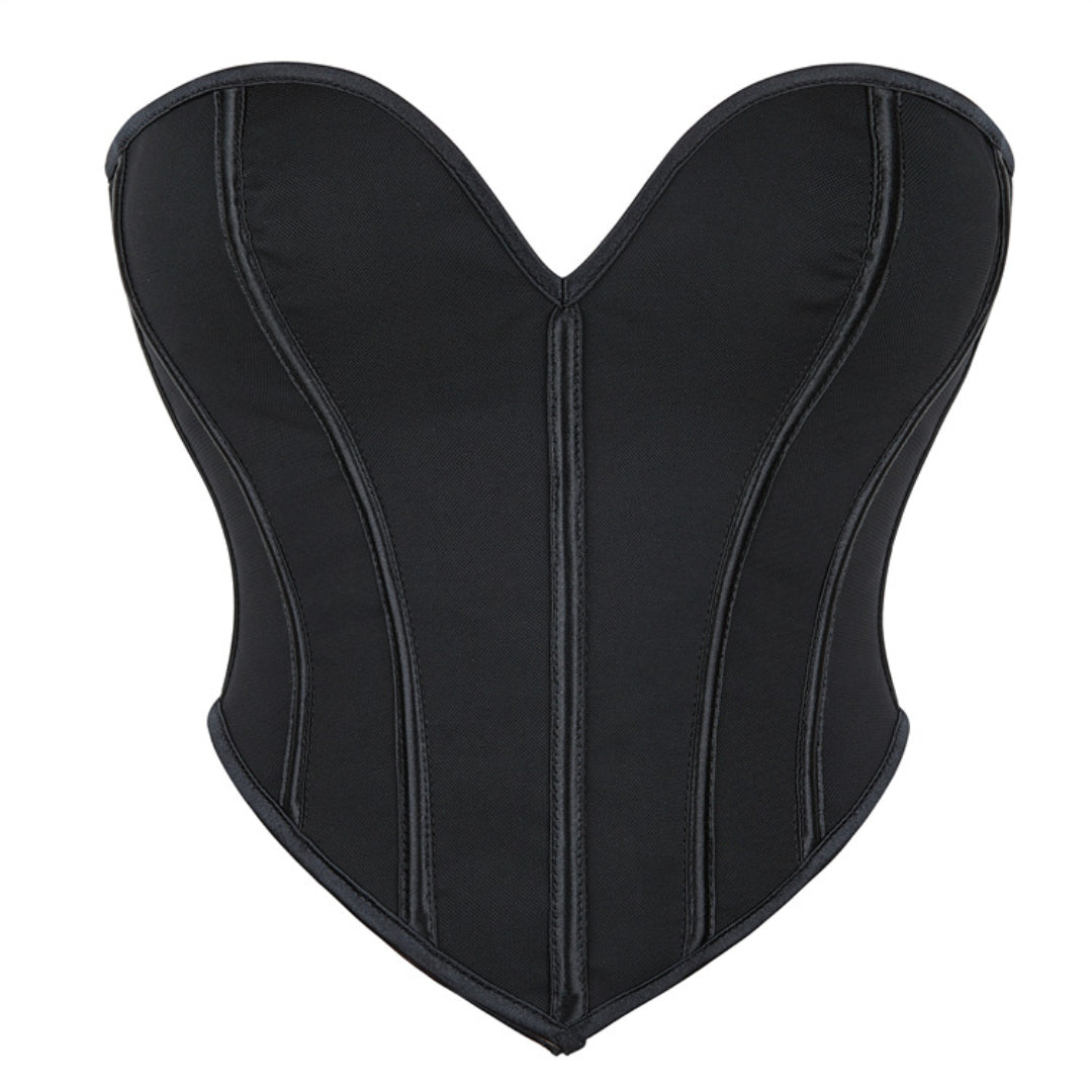 Cute Heart-Shaped Off-Shoulder Overbust Corset | JAMSHAPE