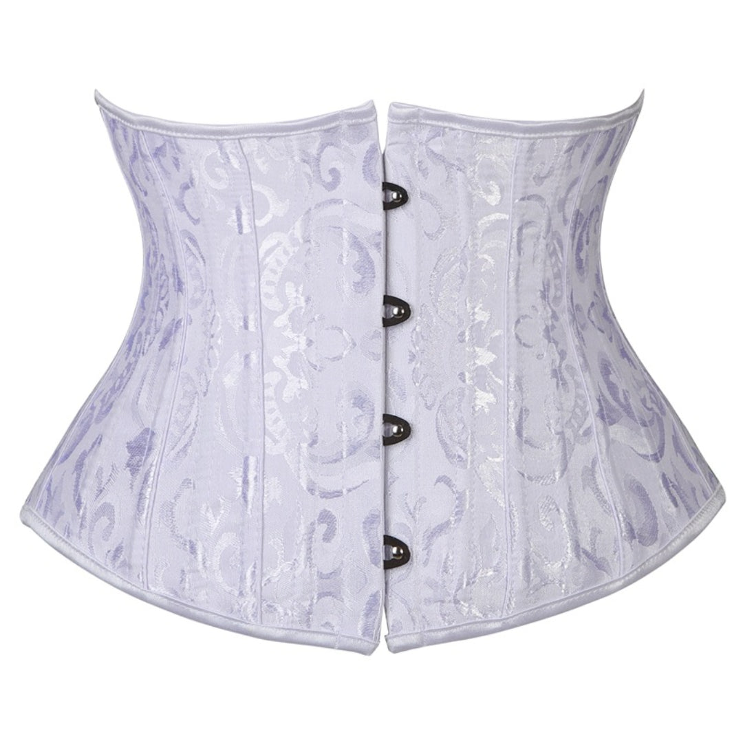 Waist Trainer Floral Pattern Underbust Corset | JAMSHAPE