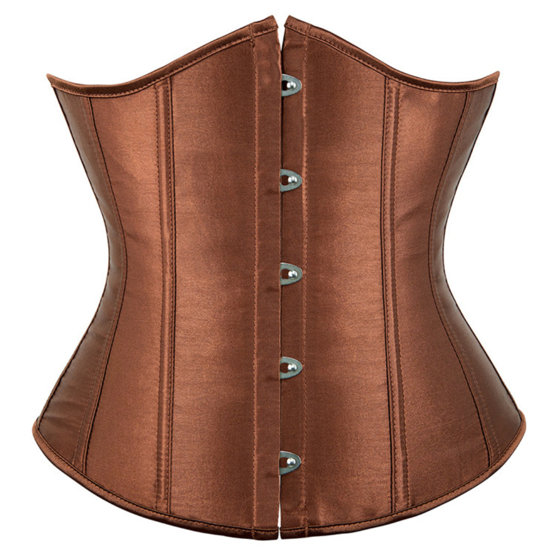 Satin Shaping Waist Trainer Underbust Corset | JAMSHAPE